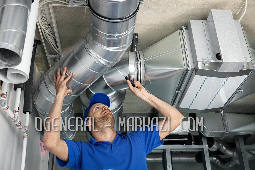 تعمیر ارزان داکت اسپلیت جنرال GENERAL